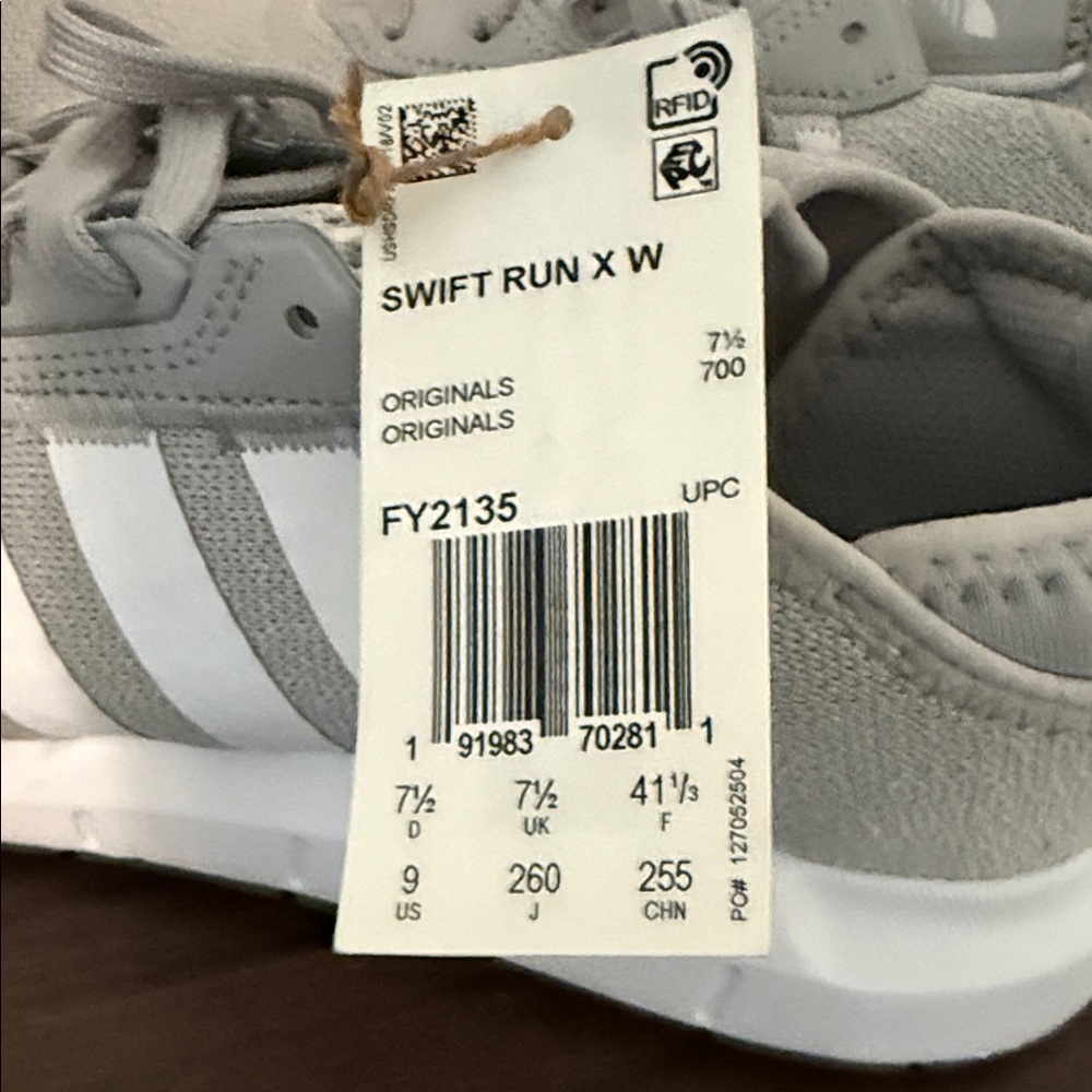 adidas Gray Mesh Everyday Sneakers - Picture 3 of 3